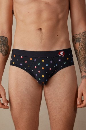 Intimissimi Billiard in Stretch Supima® Bomull Truser Herre Blå | NORW3345