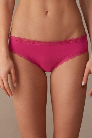 Intimissimi Bomull and Blonder Truser Dame Rosa | NOAP3669