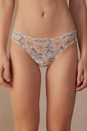 Intimissimi Ephemeral Beauty Brazilian Truser Dame Hvite | NOTV3596