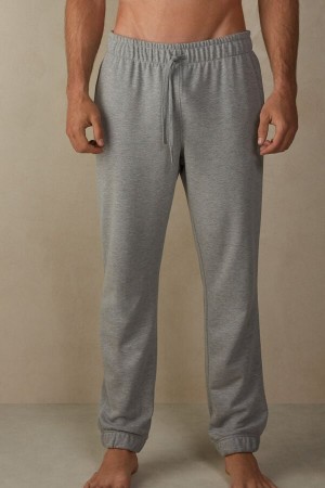 Intimissimi Full Length Lette Sweat Bukse Herre Grå | NOVD3086