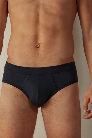 Intimissimi Supima® Bomull Truser Herre Blå | NOPQ3383