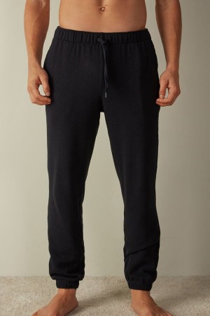 Intimissimi Tricot Pants Pyjamas Herre Blå | NOCE3184
